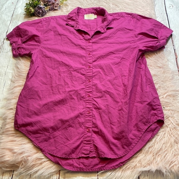 Nation LTD Tops - Nation LTD Katherine Classic Rolled Down Button Down Shirt sz S